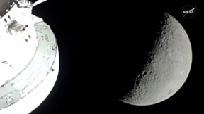 הירח כפי שתועד על ידי צוות ארטמיס 2