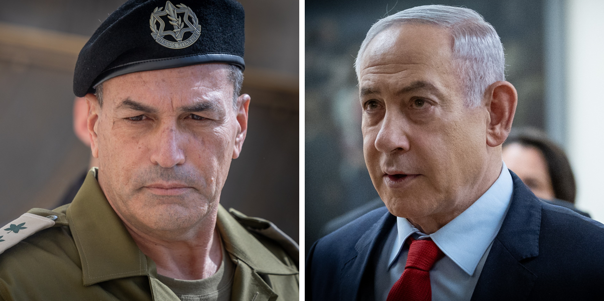 ראש הממשלה נתניהו, הרמטכ"ל אייל זמיר