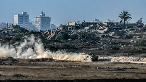 טנק של צה"ל ברצועת עזה