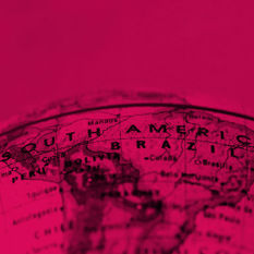 מבט ממעוף על פני הגלובוס