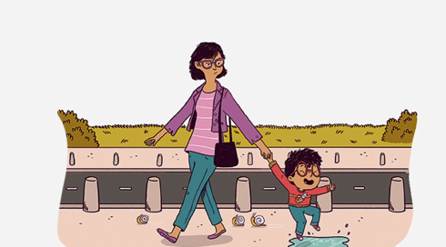 ילדצאמהמים