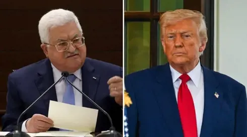 ترامب وابو مازن