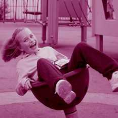 ילדה מסתחררת