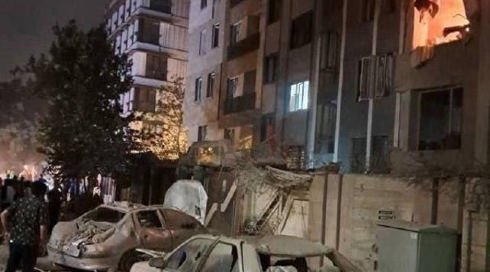 قصف في طهران