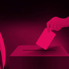 קלפי ודגל ישראל