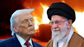 עלי חמינאי ודונלד טראמפ