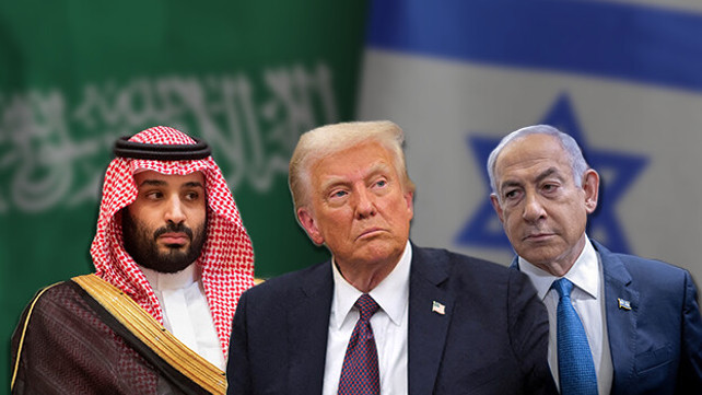 بن سلمان وترامب ونتنياهو