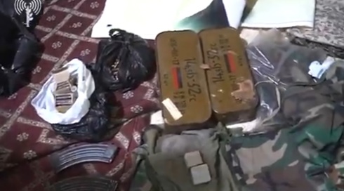 وسائل قتالية ضبطت في سوريا