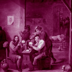 סצנה בטברנה, דויד טניירס