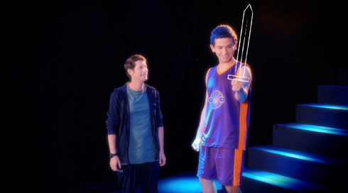 אתה הוא הגיבור.צילום מסך אתה הוא הגיבור