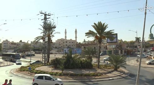 مدينة رهط منظر عام