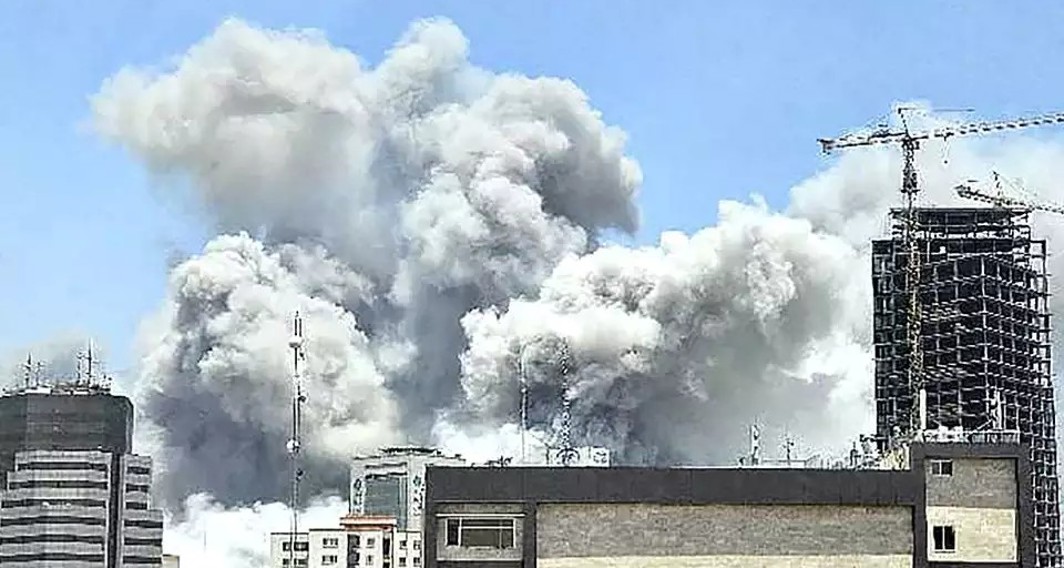 قصف موقع إيراني