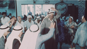 نادي المسنين في الناصرة  في عام 1985 وايد