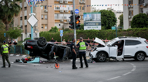 انقلاب سيارة الوزير بن غفير