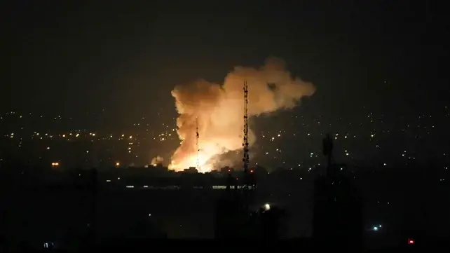 الهجوم الاسرائيلي على ايران